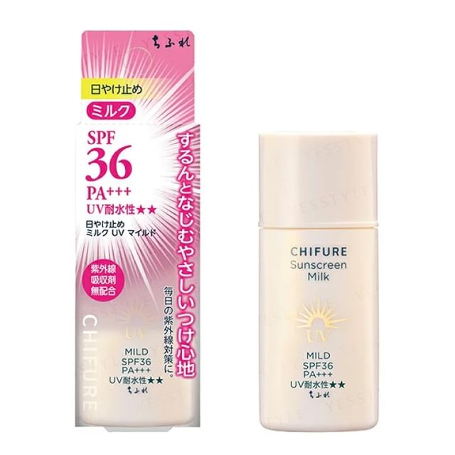 CHIFURE - Sunscreen Milk UV Mild SPF 36 PA+++ | YesStyle