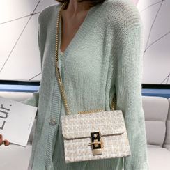 Road to Love - Tweed Crossbody Bag Road to Love - Tweed Crossbody Bag