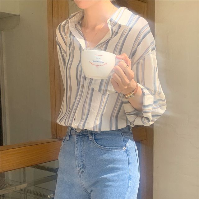 Everose-Striped Shirt