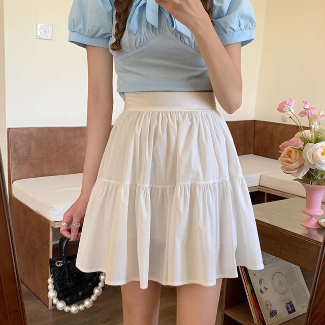 Everose-Mini A-Line Skirt