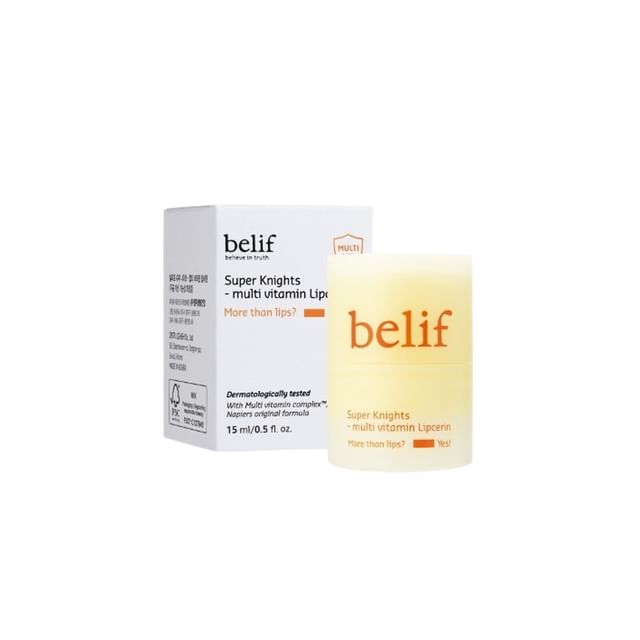 Belif-Super Knights Multi Vitamin Lipcerin - Baume à lèvres multivitaminé