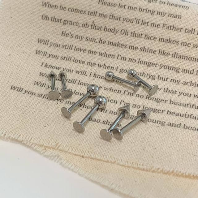 Rodiv-Alloy Ear Stud Various Designs