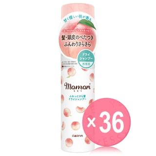 DARIYA - Momori Peach Fluffy & Smooth Hair Dry Shampoo Mini (x36) (Bulk Box)