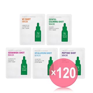AMPLE: N - Shot Mask - 5 Types (x120) (Bulk Box)
