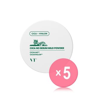 VT - Cica No Sebum Mild Powder 5pcs Bundle Set