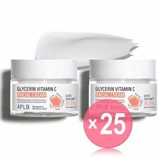 APLB - Glycerin Vitamin C Facial Cream Set (x25) (Bulk Box)