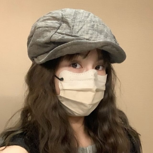 HATHOT-Plain Newsboy Cap