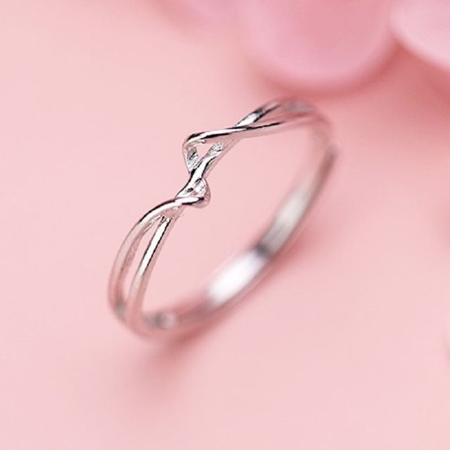 A-ROCH-Helical Sterling Silver Open Ring