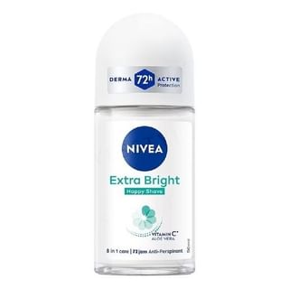 NIVEA - Extra Bright Happy Shave Vitamin C & Aloe Vera Deodorant Roll On
