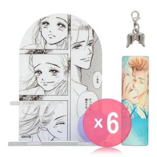 SHOBIDO - Tenshi Nanka Ja Nai Lip Balm & Stand Set Blue (x6) (Bulk Box)