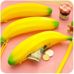 Momoi - Silicone Banana Coin Purse Momoi - Silicone Banana Coin Purse