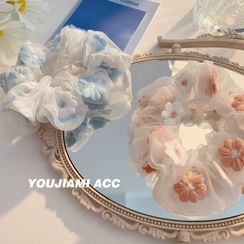 Yukami - 绣花网纱发圈 Yukami - 绣花网纱发圈
