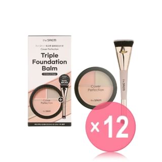 The Saem - Cover Perfection Triple Foundation Balm Set (x12) (Bulk Box)