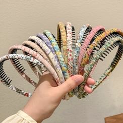 HIME - Flower Fabric Headband / Set