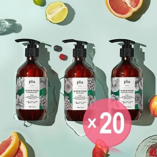 plu - Scrub Wash - 3 Types (x20) (Bulk Box)