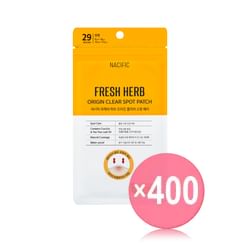 Nacific - Fresh Herb Origin Clear Spot Patch (x400) (Bulk Box)