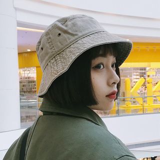 washed bucket hat