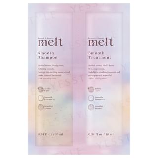 melt Smooth Shampoo & Treatment 3セット Kao - Melt Smooth Shampoo & Treatment Trial Set | YesStyle