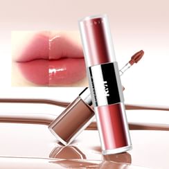 ROMANTIC BEAUTY - Misty Party Double End Lip Glaze - 1-3