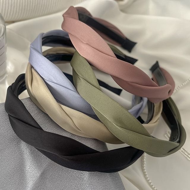 moliveny-Helical Fabric Headband