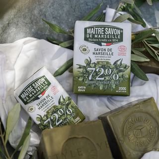 MAITRE SAVON DE MARSEILLE - Savon de Marseille Olive Bar Soap