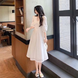 green emerald velvet dress Amazon.com: Embroidery Flower White Dress Women 2022 High Waist Party  Dresses for Women Vestido Korean Fashion Elegant Long Clothing (S,6) :  Clothing, Shoes & Jewelry