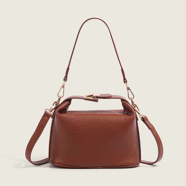 Indenis-Faux Leather Tote Bag