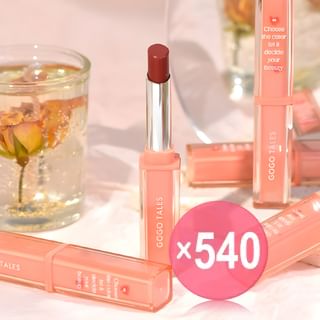 GOGO TALES - Light Velvet Lip Stick - 4 Colors (x540) (Bulk Box)