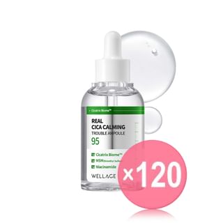 WELLAGE - Real Cica Calming 95 Trouble Ampoule (x120) (Bulk Box)