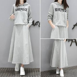 hoodie maxi