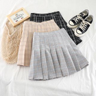 Miss Puff - High-Waist Plaid Pleated Mini Skirt | YesStyle