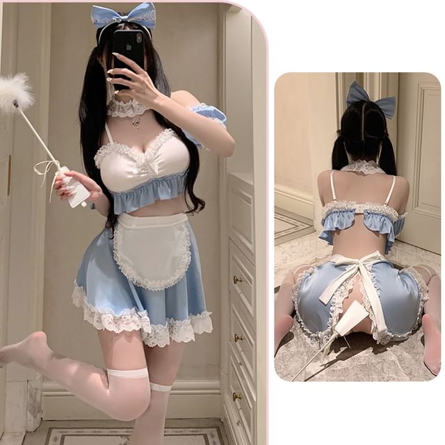 Candyiry-Maid Lingerie Costume Set