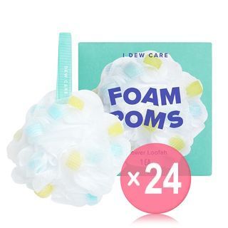 I DEW CARE - Foam Poms Shower Loofah (x24) (Bulk Box)
