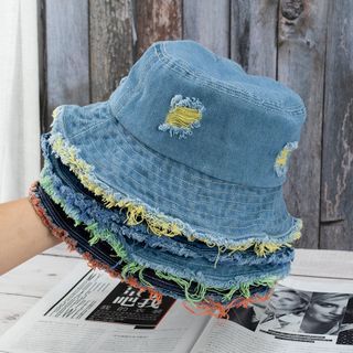 最新情報 Herlipto Lace Lining Denim Bucket Hat ハット - virgoacp.com
