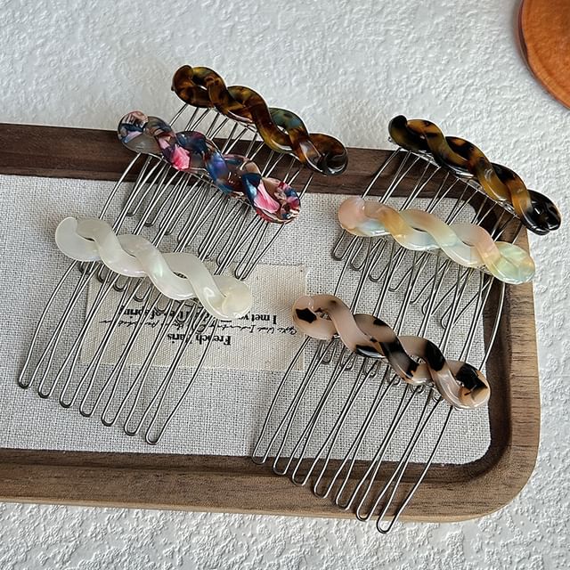 Sesori-Helical Acetate Hair Comb