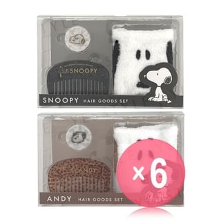 SHOBIDO - Snoopy Hair Goods Set (x6) (Bulk Box)