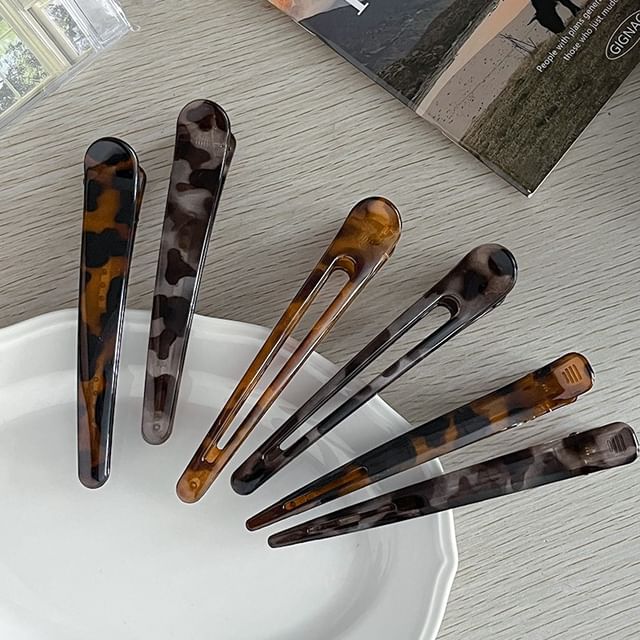 moliveny-Resin Hair Clip Set