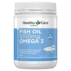 Healthy Care - Fish Oil 1000mg Omega 3