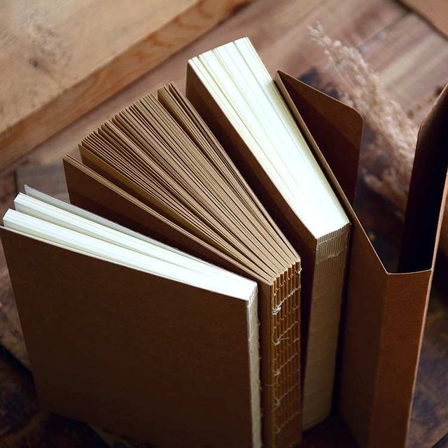 Setaria - Kraft Paper Large / Medium Notebook (various designs) | YesStyle