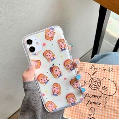 SIFFU - Cartoon Print Transparent Phone Case - iPhone 11 Pro Max / 11 Pro / 11 / SE / XS Max / XS / XR / X / SE 2 / 8 / 8 Plus / 7 / 7 Plus SIFFU - Cartoon Print Transparent Phone Case - iPhone 11 Pro Max / 11 Pro / 11 / SE / XS Max / XS / XR / X / SE 2 / 8 / 8 Plus / 7 / 7 Plus
