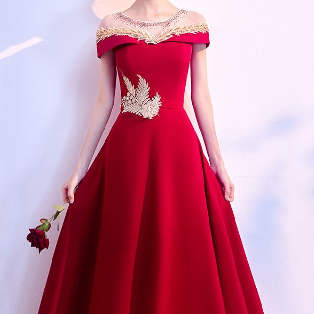 wedding evening dresses Bugle Bead Embroidered Cocktail Dress main image 1