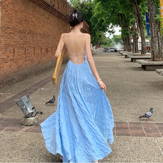 blue and white square dress Rails | Fiorella Dress - Blue Ikat | Size M main image 0