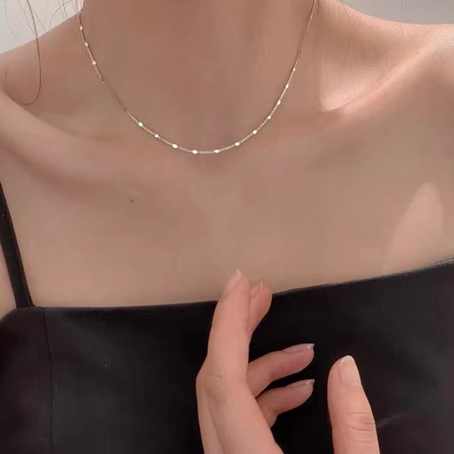 pexrl jewelry-Rhinestone Necklace