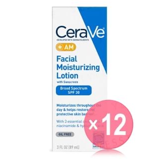 CeraVe - AM Facial Moisturizing Lotion SPF 30 (x12) (Bulk Box)