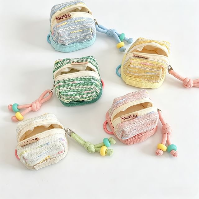 ZenlyHabit-Textile Earphone Pouch