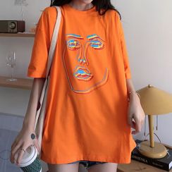 IndiGirl - 短袖印花T裇 IndiGirl - 短袖印花T裇