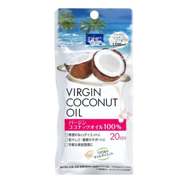 DHC Virgin Coconut Oil Capsules (20 Day) YesStyle