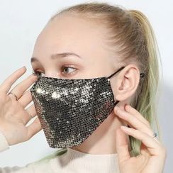 Evora - Sequin Cotton Mask Evora - Sequin Cotton Mask