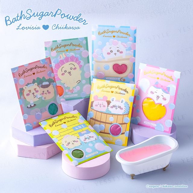 ちいかわBath Sugar Powder Lovisia - Chiikawa Bath Sugar Powder | YesStyle