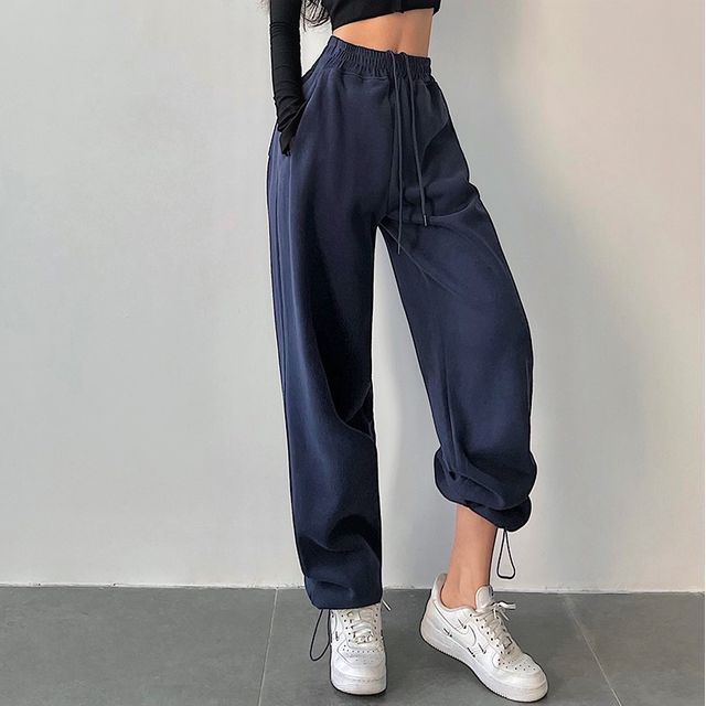 RainGirl-Drawstring Harem Pants Various Designs
